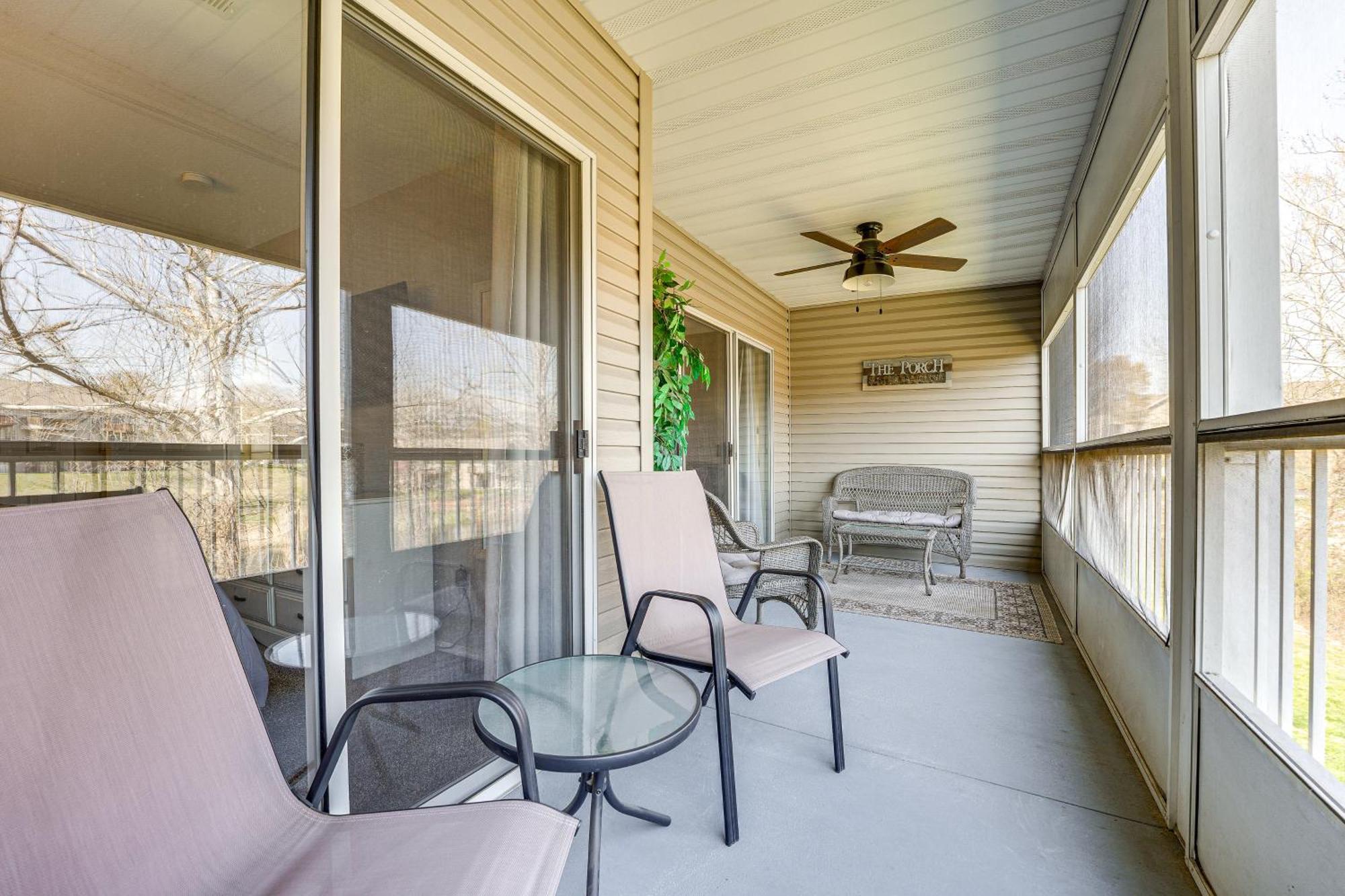 With Screened Porch 4 Mi To Lake! Apartment Branson