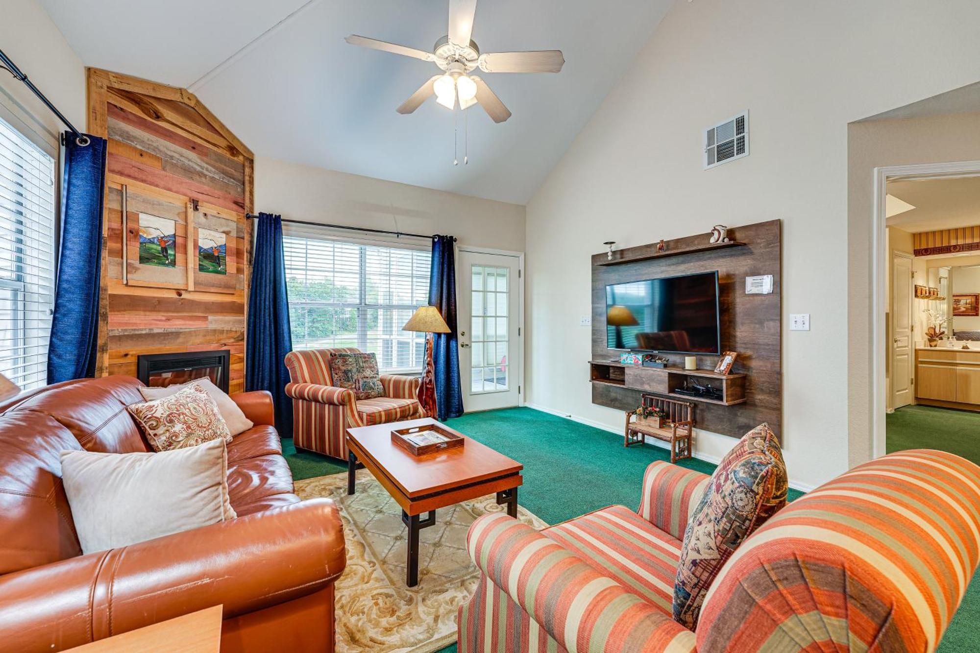 With Golf Course Views Walk To Strip! *