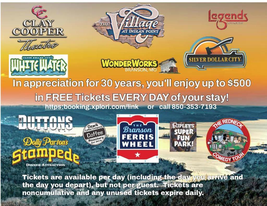 2br Village At Indian Point 608 Near Sdc-free Tickets Daily Up To $500 Value Holiday home Branson