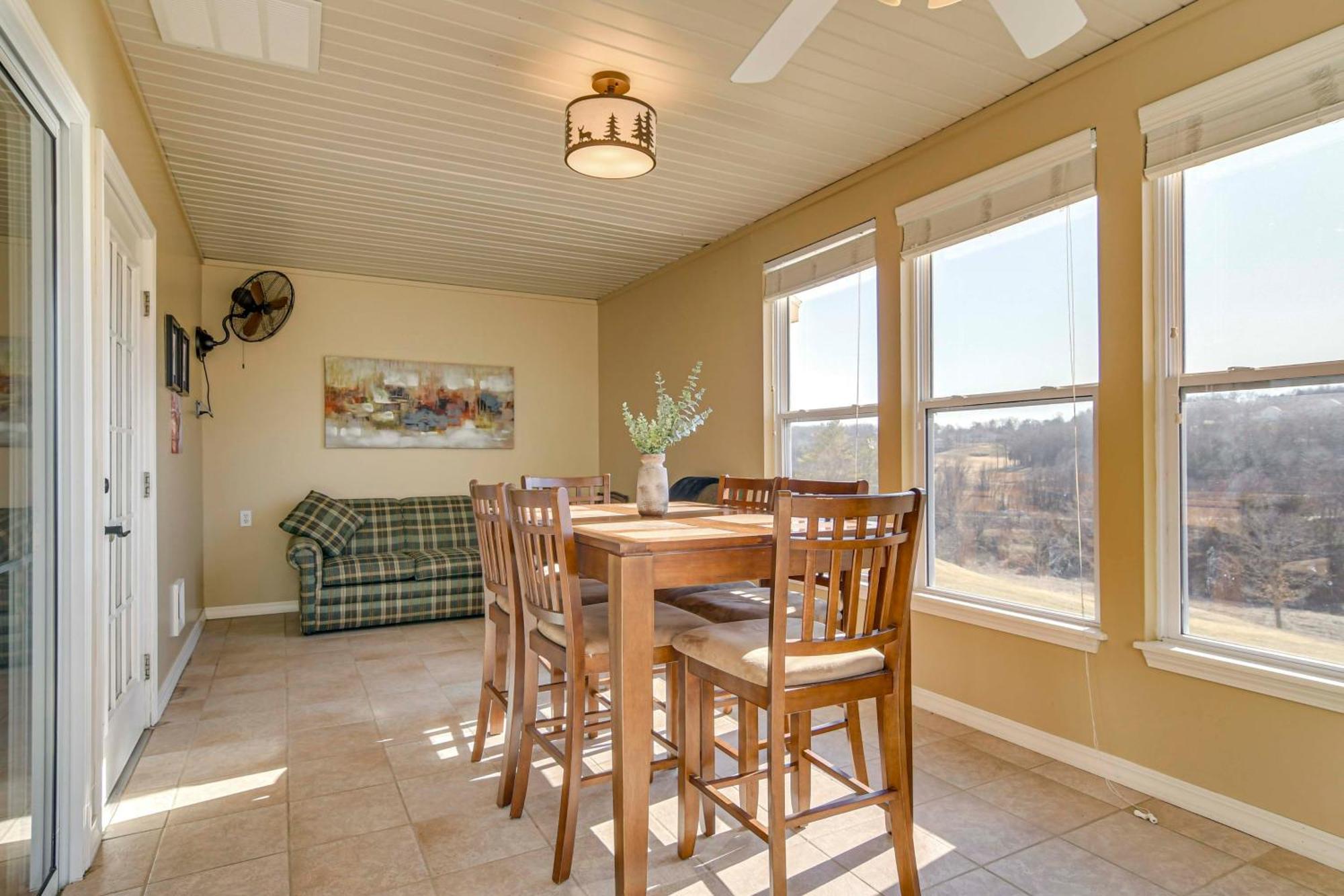Sunroom With Golf Views Condo! Branson