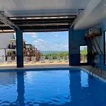 Staycation Lodge With Indoor Pool And Basketball Court